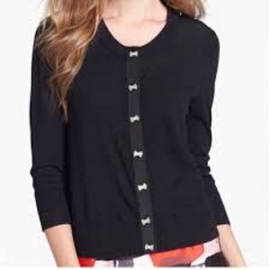 $298 Kate Spade Black Women's Cardigan Bow Sweater